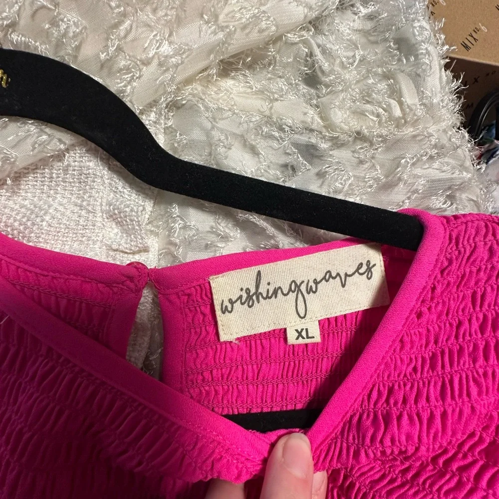 Pink Ruffled Dress - Picture 3 of 4